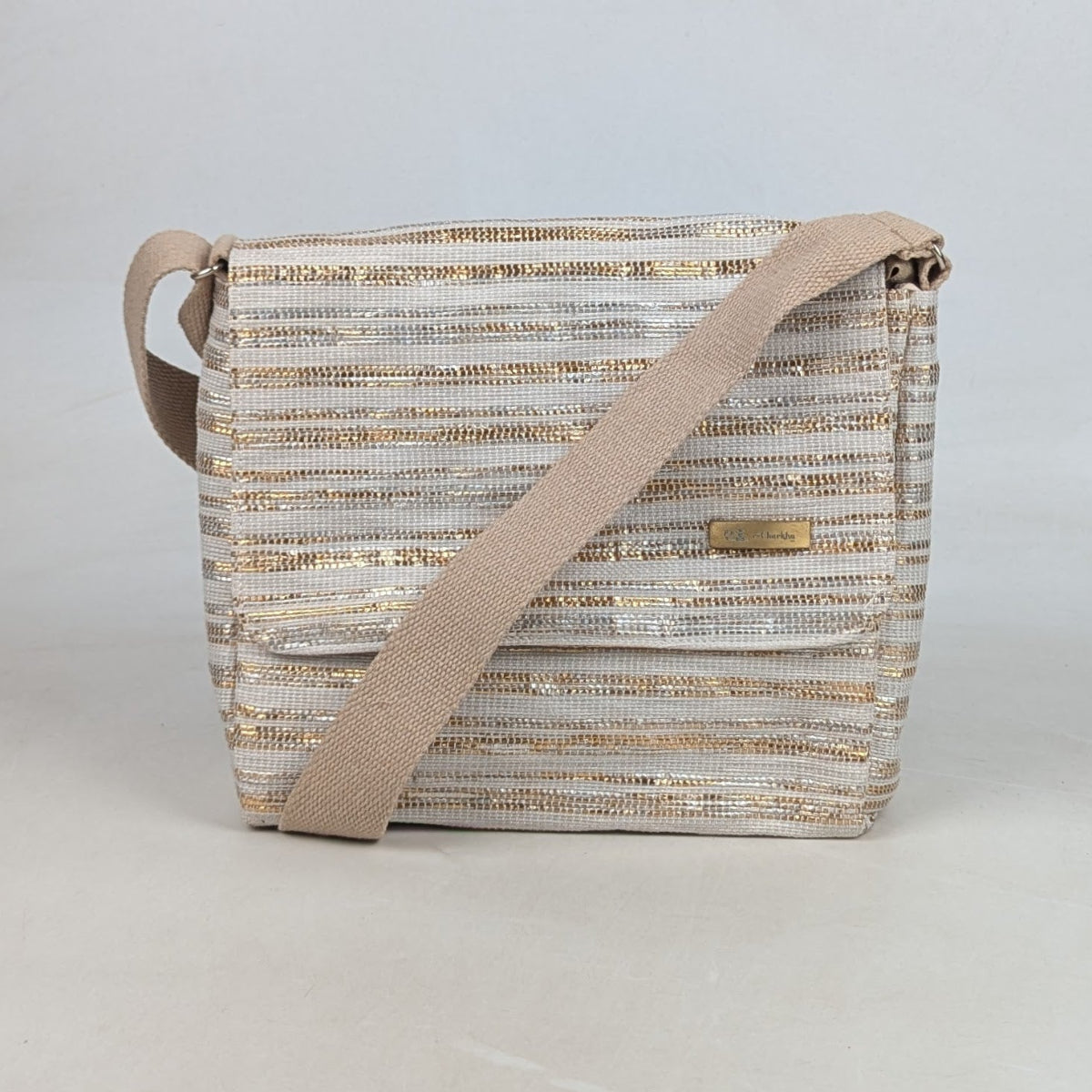 Exclusive Upcycled Handcrafted Messenger Bag (MB0726-014) 