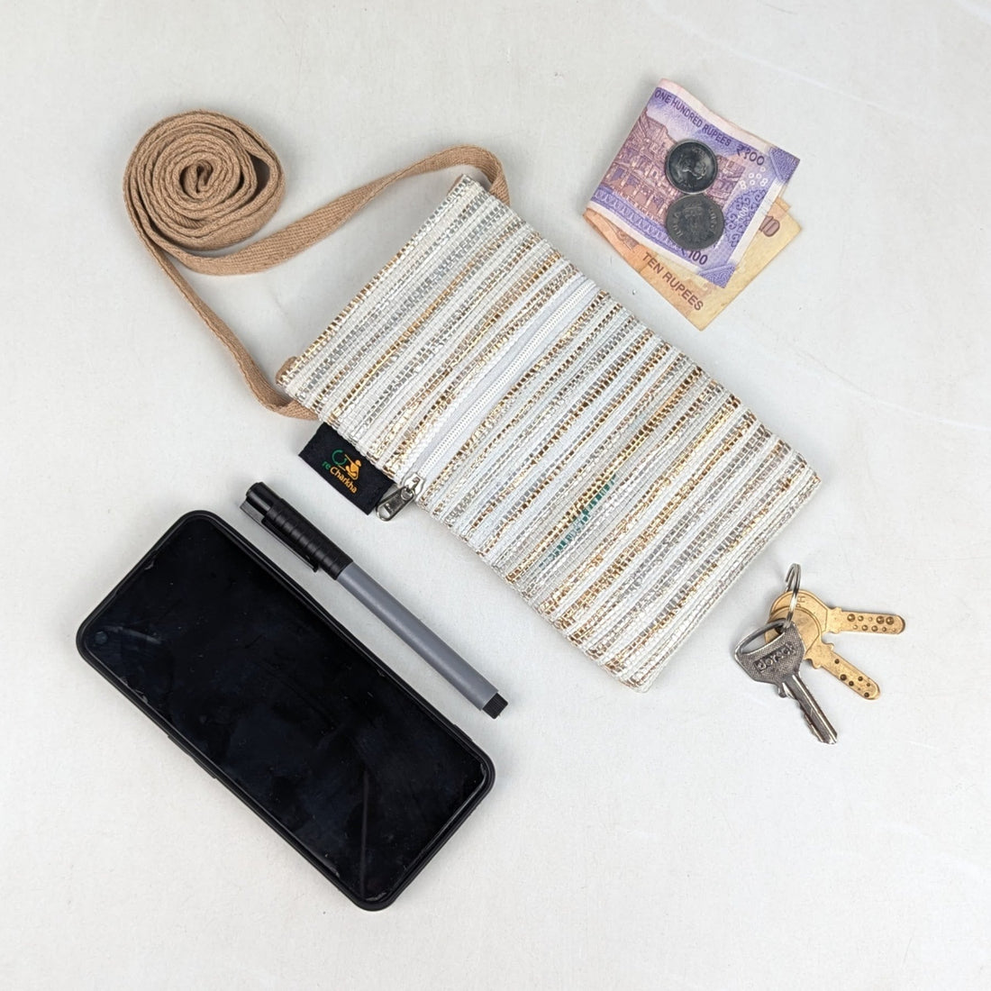 Exclusive Upcycled Handcrafted Mobile Sling (MSL0726-013) 