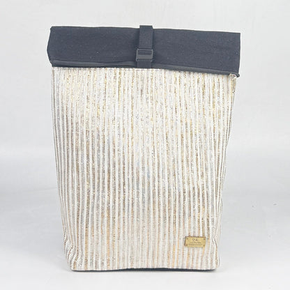 Exclusive Upcycled Handcrafted Spartan Laptop Backpack (SLBP0826-008)