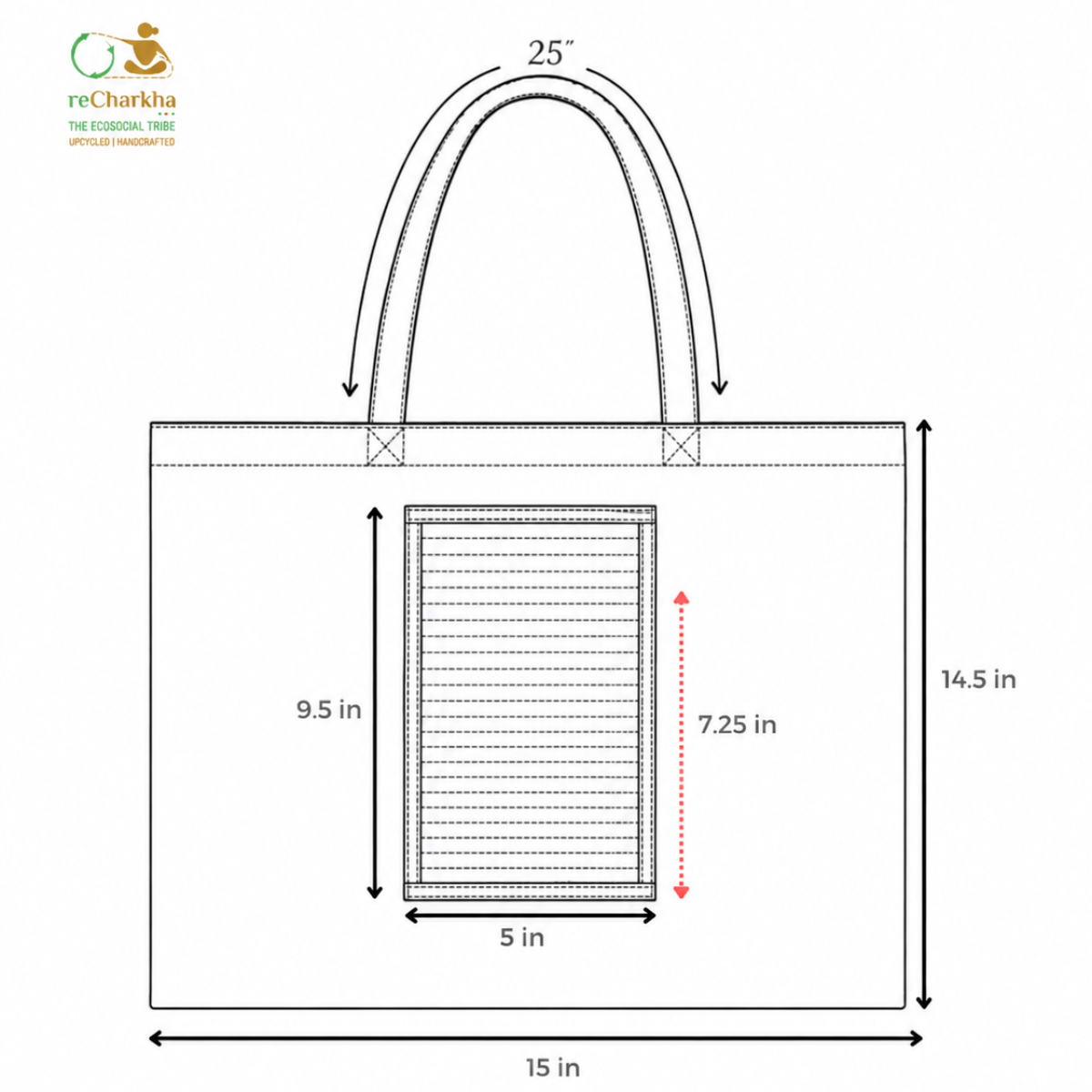 Upcycled Handcrafted Fold N Go (FNG0826-002)