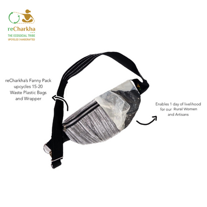 Premium Upcycled Handcrafted Fanny Pack (FP0626-009) PS_W
