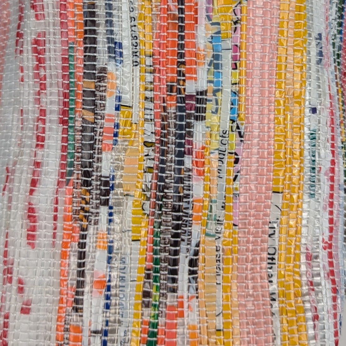 Handwoven Upcycled Small Grow Pot (GPS0226-004) PS_W