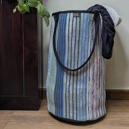 Upcycled Handcrafted Laundry Bag (LBG0626-006) PS_W