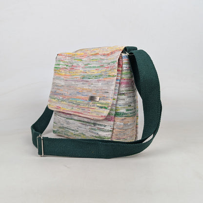 Upcycled Handcrafted Messenger Bag (MB0626-001) PS_W