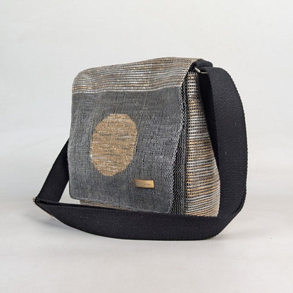 Upcycled Handcrafted Designer Messenger Bag (MBD0526-002) PS_W