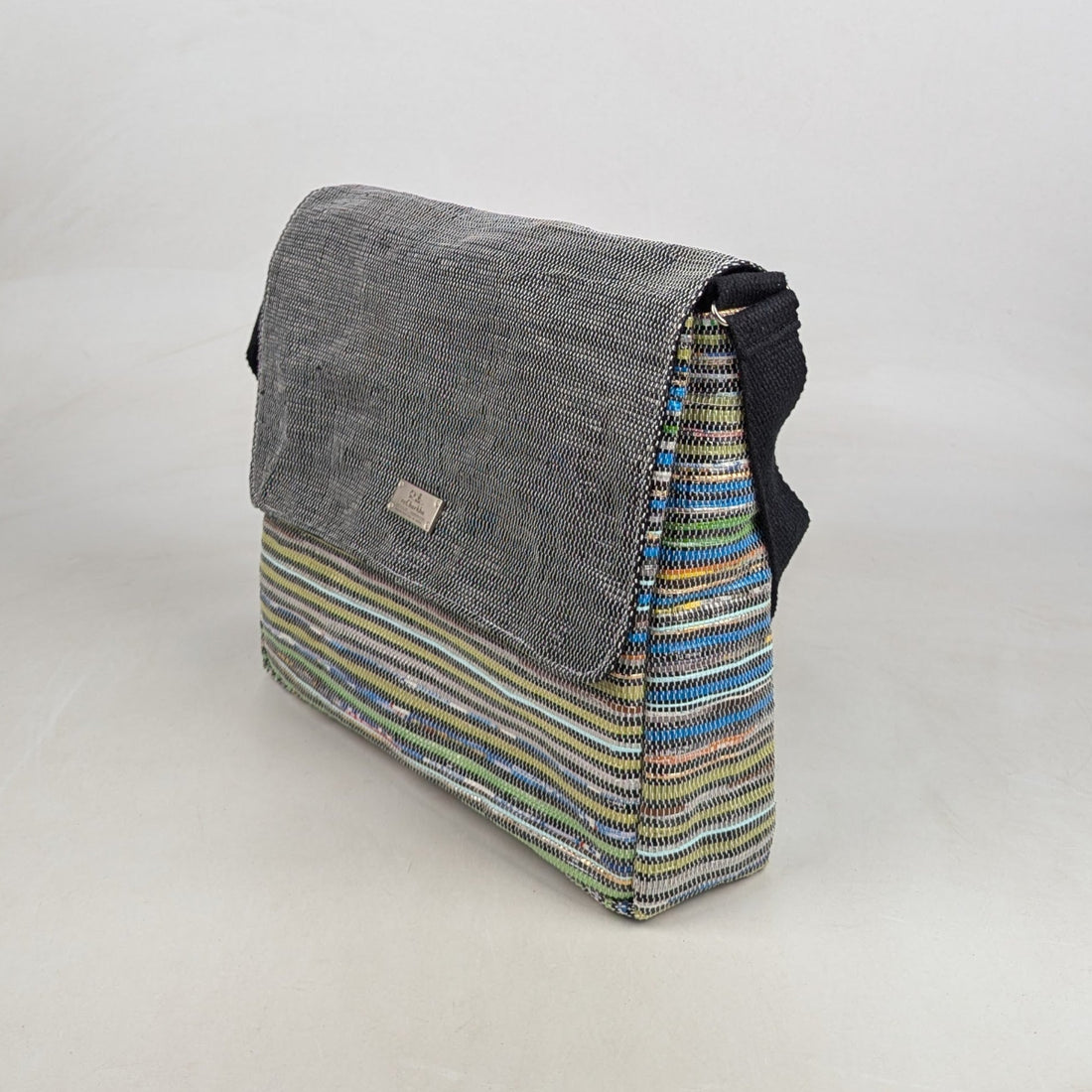 Upcycled Handcrafted Executive Messenger Laptop Bag (MLB0726-002)