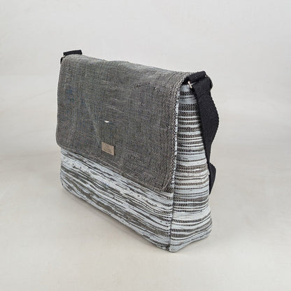 Upcycled Handcrafted Executive Messenger Laptop Bag (MLB0726-003)