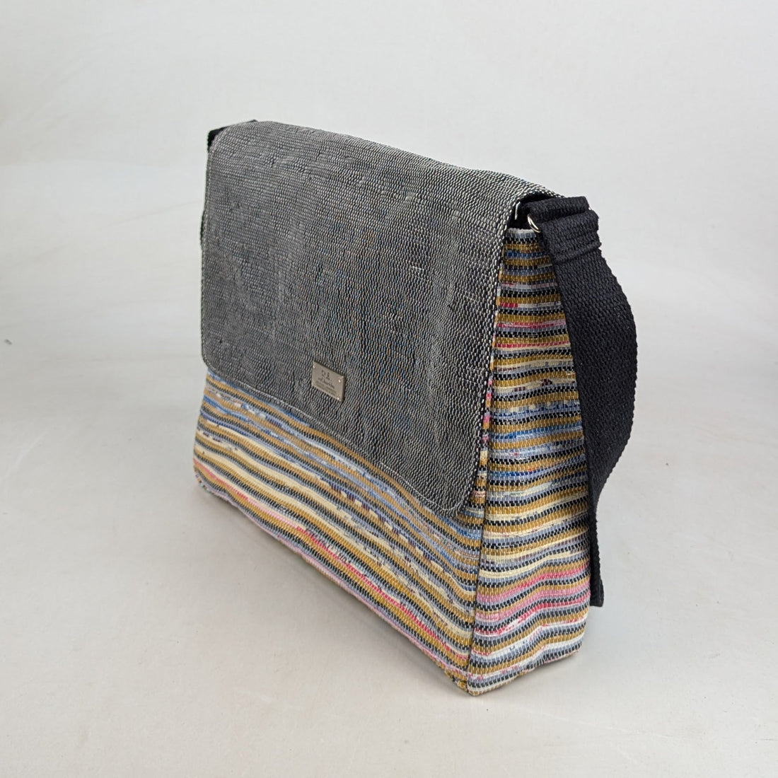 Upcycled Handcrafted Executive Messenger Laptop Bag (MLB0726-010)