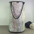 Multicolored Shimmery Waste Plastic Wrappers Upcycled Handwoven Laundry Bag (LBG0424-006)