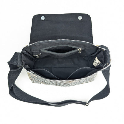 Upcycled Handcrafted Designer Messenger Bag (MBD0426-002) PS_W