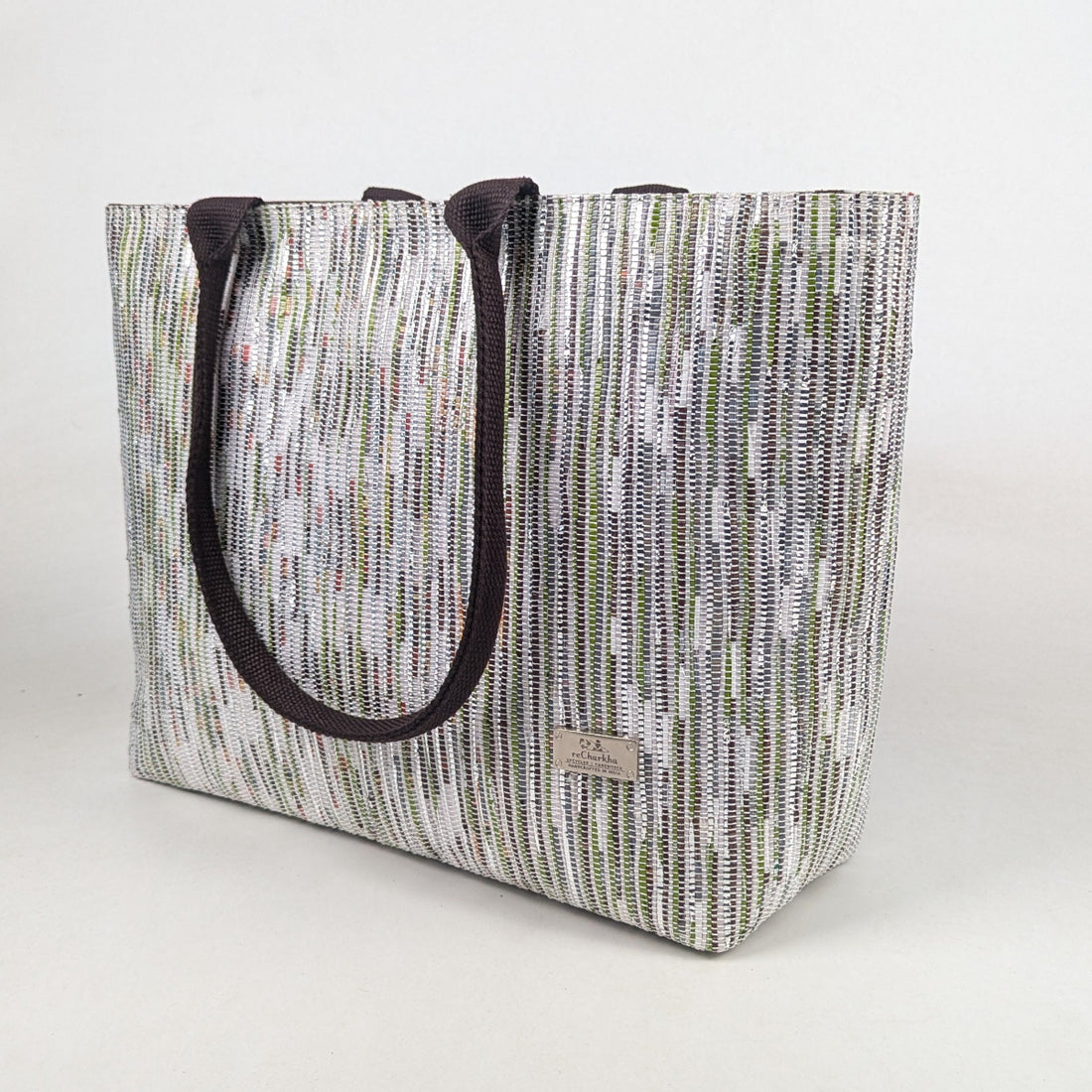 Upcycled Handcrafted Office Tote (OT0326-006) PS_W