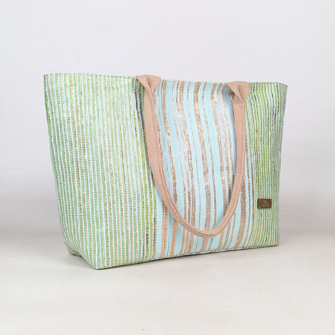 Upcycled Handcrafted Office Tote (OT0326-008) PS_W