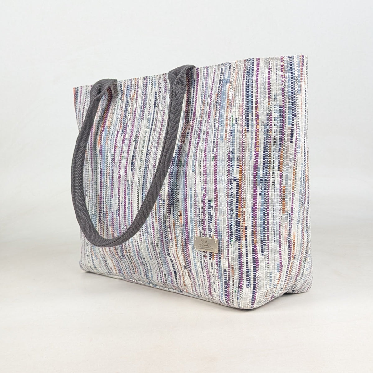 Upcycled Handcrafted Office Tote (OT0526-010) PS_W