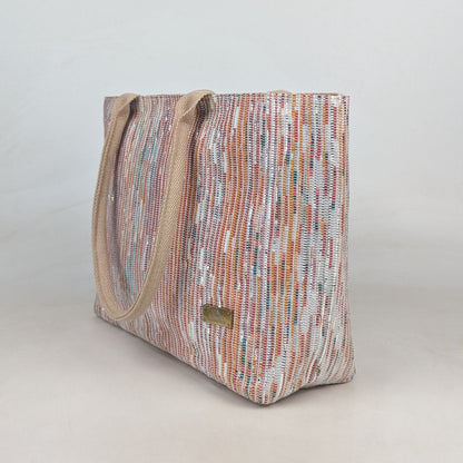 Upcycled Handcrafted Office Tote (OT0626-002) PS_W