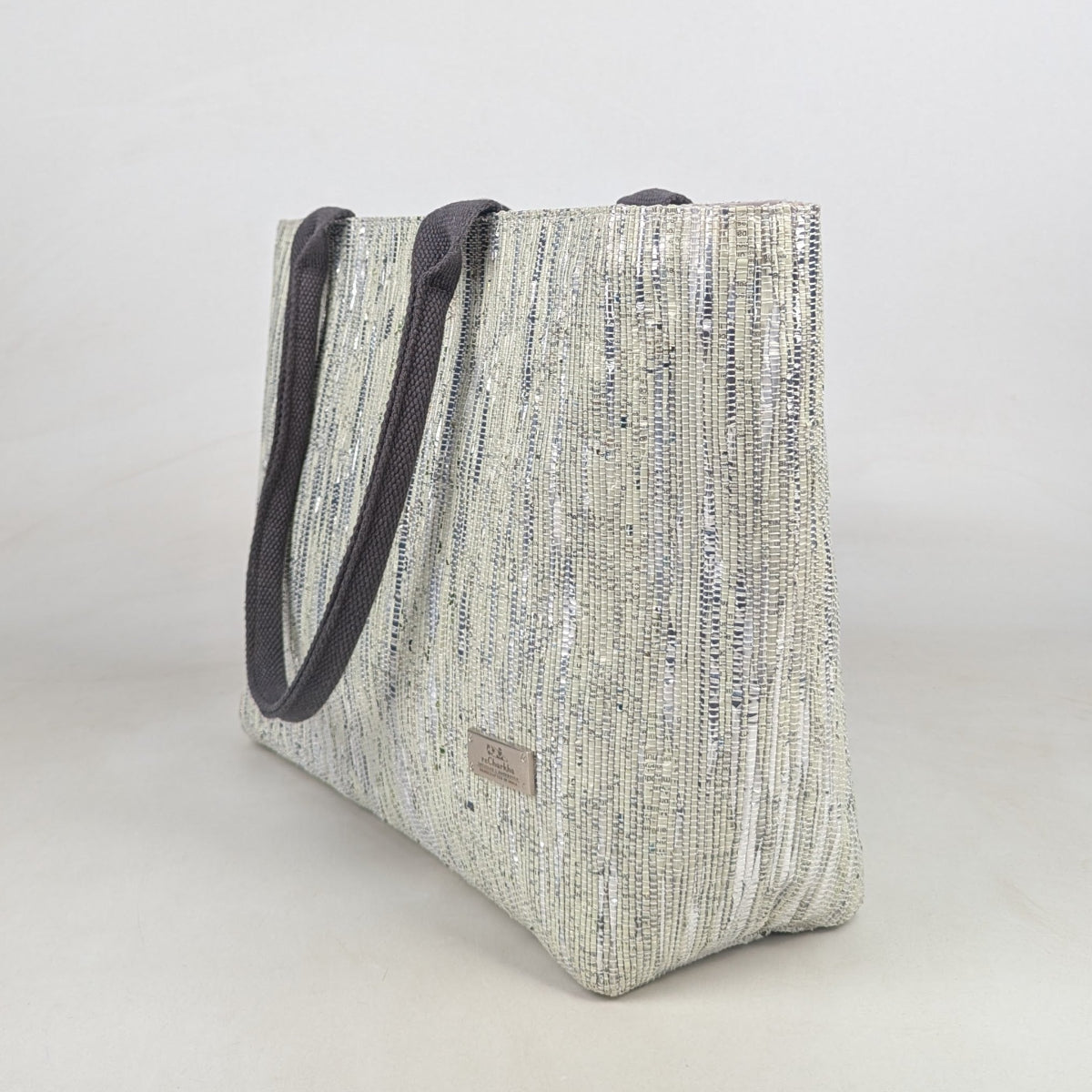 Upcycled Handcrafted Office Tote (OT0626-010) PS_W