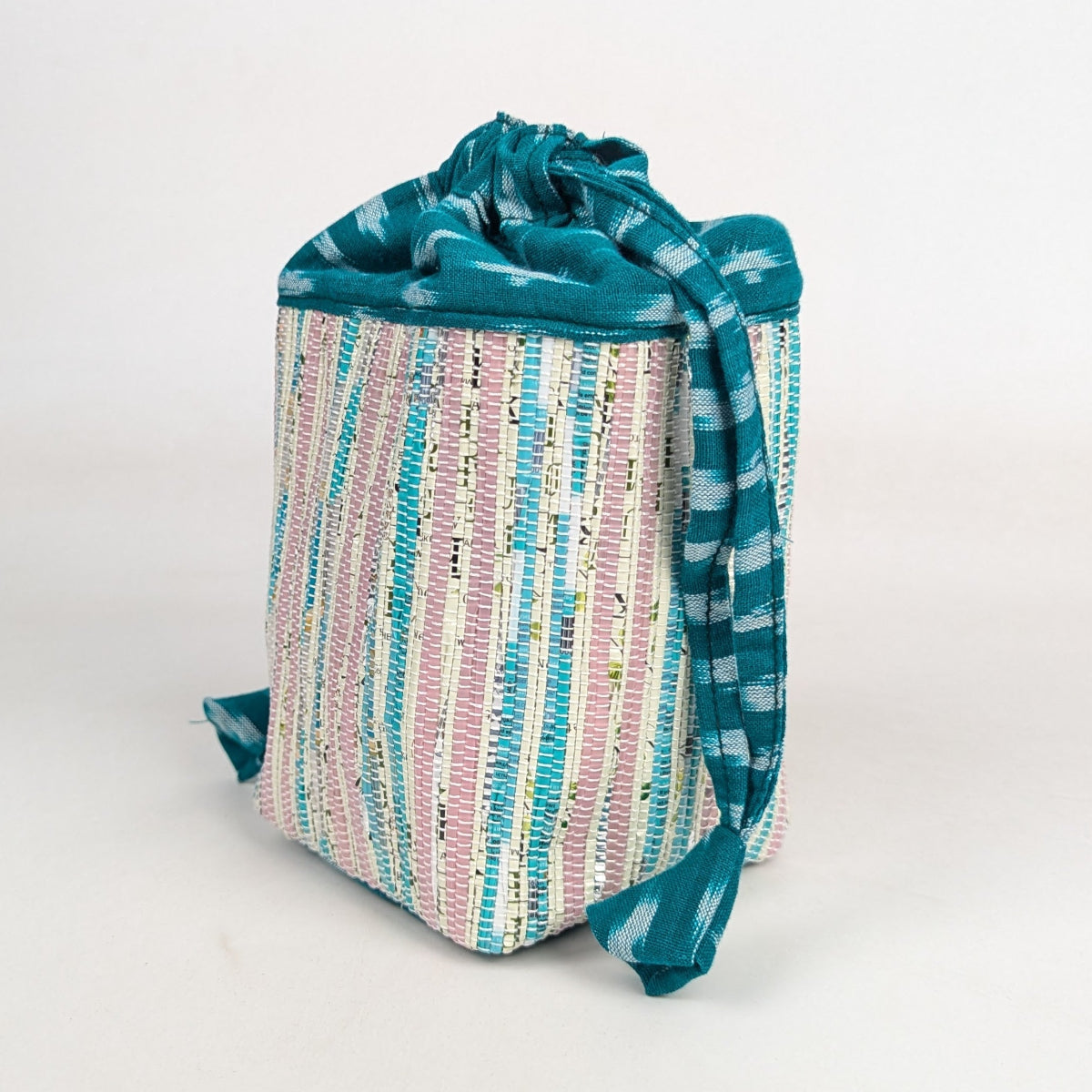 Upcycled Handwoven Potli Bag (P0226-005) PS_W