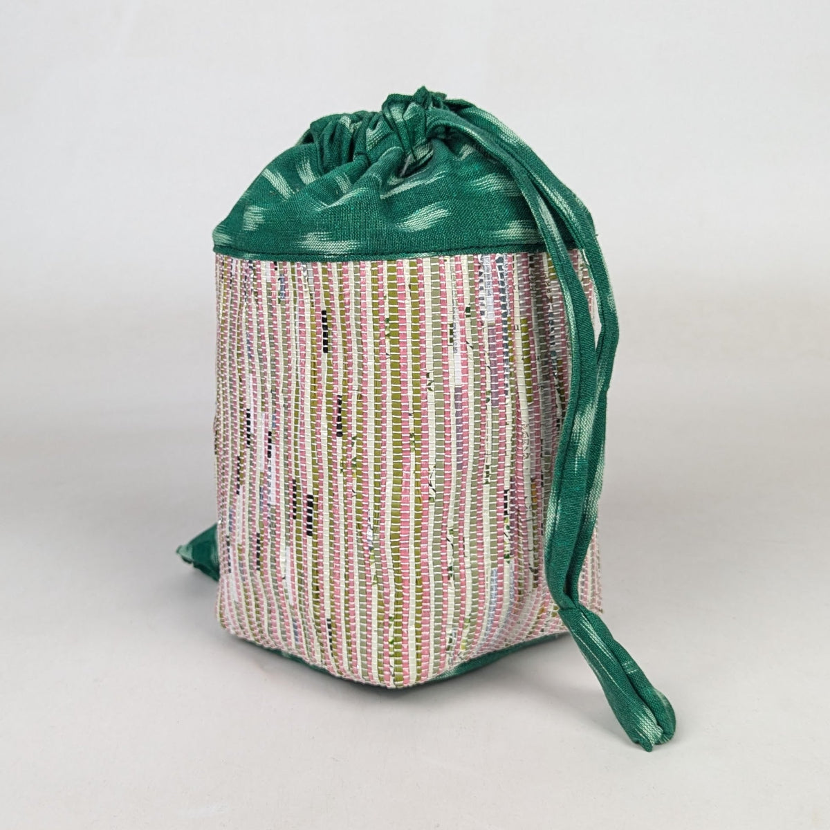 Upcycled Handwoven Potli Bag (P0326-001) PS_W