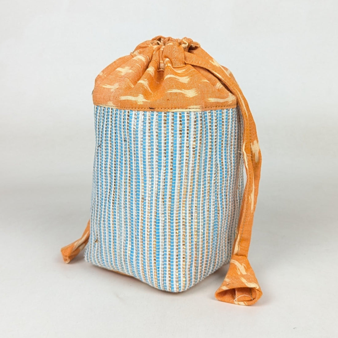 Upcycled Handwoven Potli Bag (P0326-007) PS_W