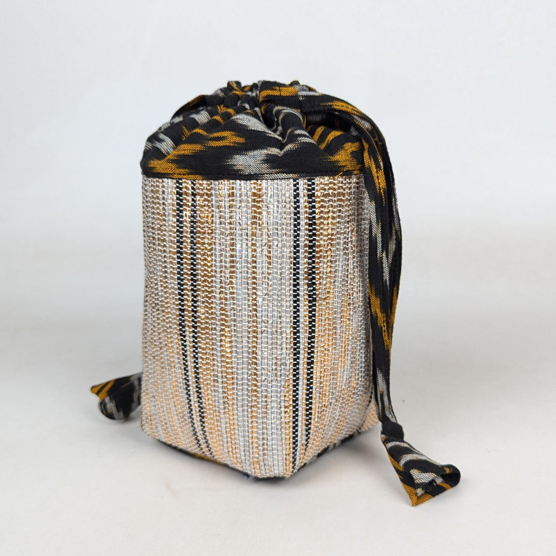 Upcycled Handwoven Potli Bag (P0326-009) PS_W
