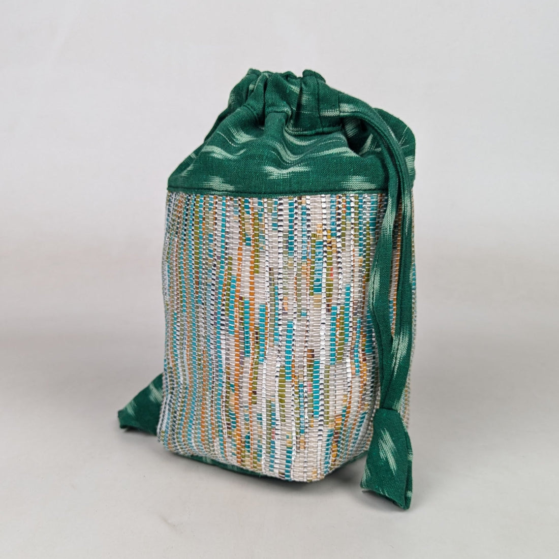 Upcycled Handwoven Potli Bag (P0326-011) PS_W