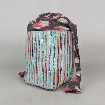 Upcycled Handwoven Potli Bag (P0326-012) PS_W