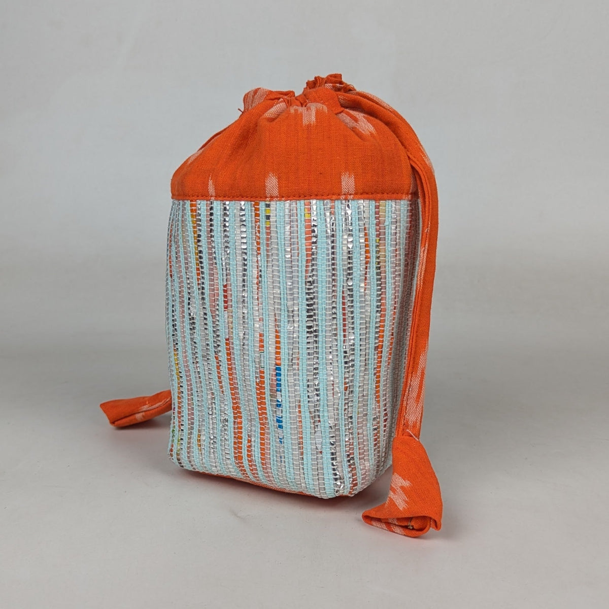 Upcycled Handwoven Potli Bag (P0326-013) PS_W