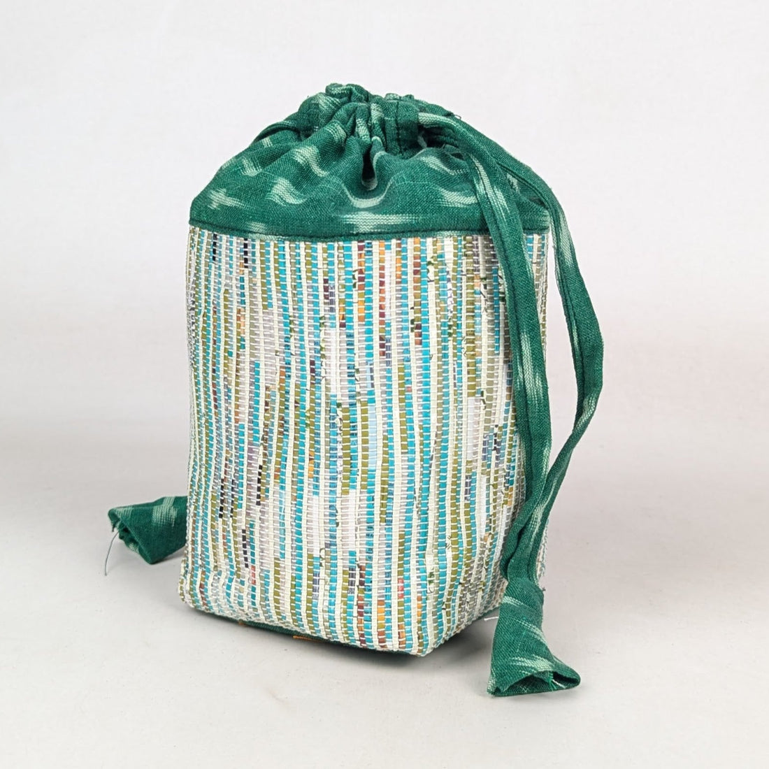 Upcycled Handwoven Potli Bag (P0326-015) PS_W