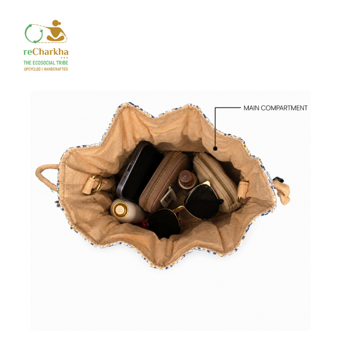 Upcycled Handcrafted Potli Sling (PS0626-002)
