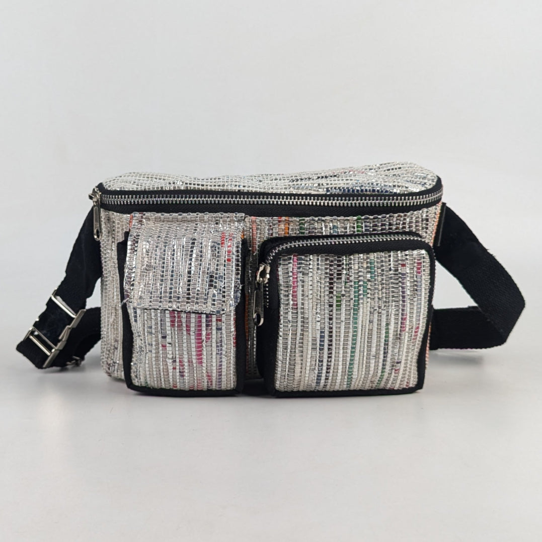 Upcycled Handwoven Belt Pack 