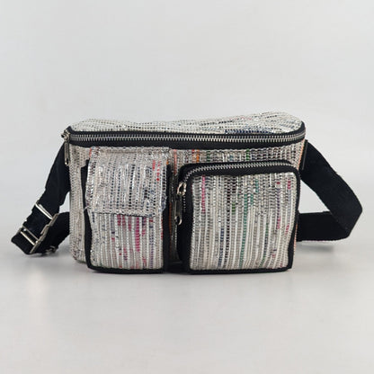Upcycled Handwoven Belt Pack 