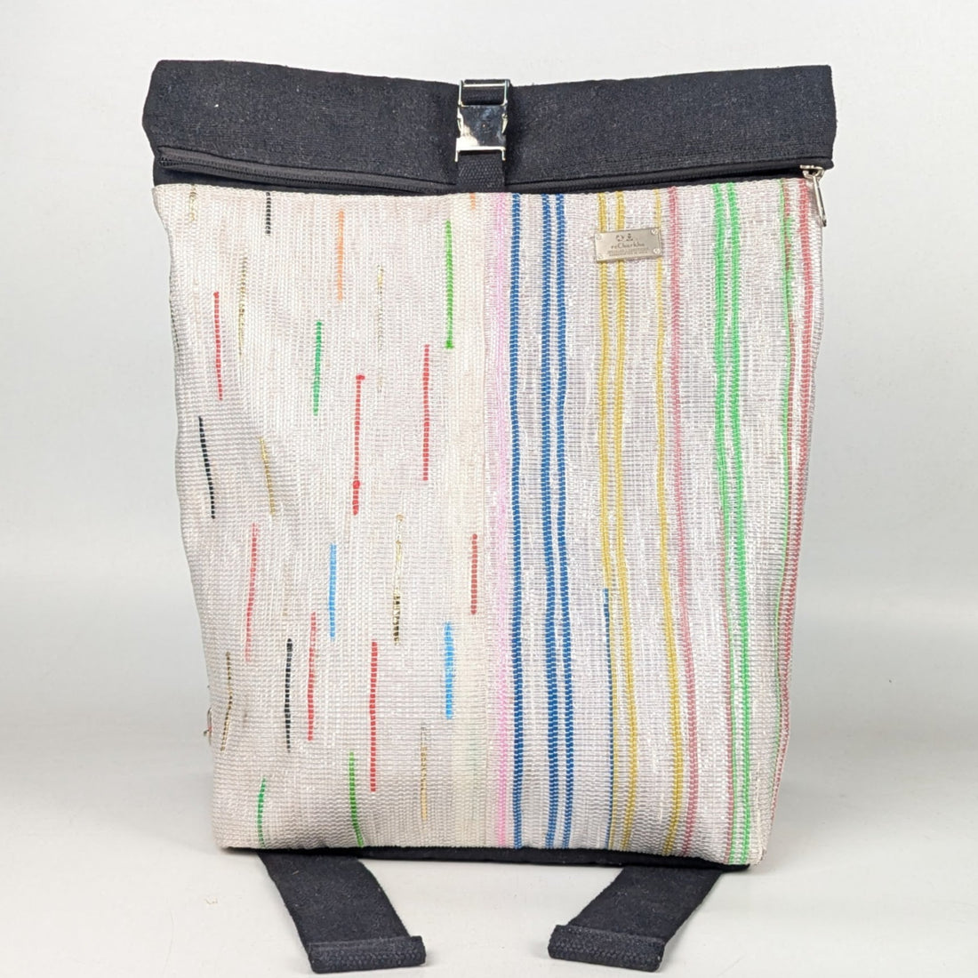 Upcycled Handcrafted Spartan Backpack (SBP0925-020) PS_W