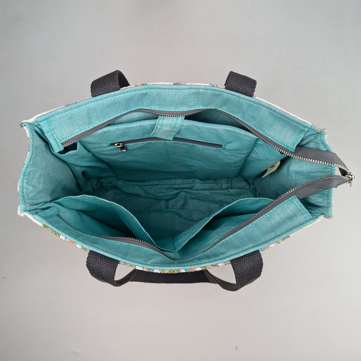 Upcycled Handcrafted Urban Tote (UT1025-008) [for 14&quot; laptop]