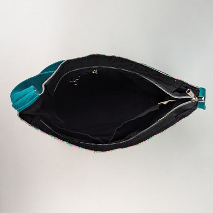 Upcycled Handcrafted Eclipse Jhola Tote (EJ1225-001) PS_W