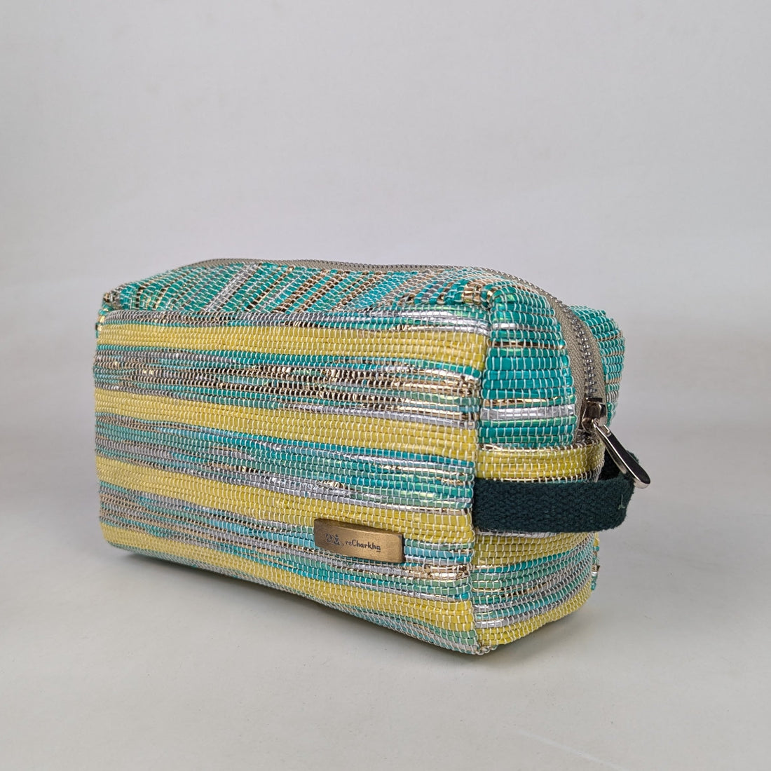 Upcycled Handcrafed Travel Pouch (TK0326-017) PS_W