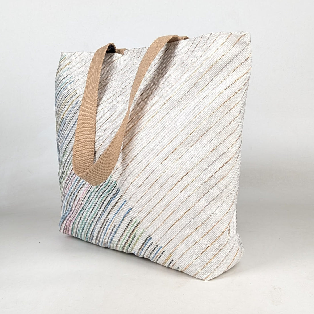 Upcycled Handcrafted Designer Beach Bag (BBD0426-006) PS_W