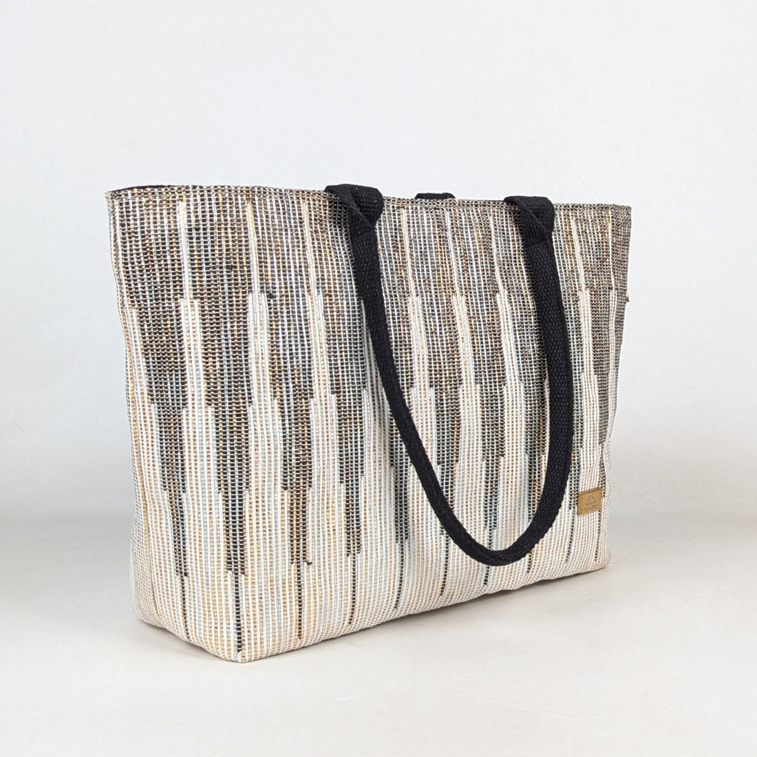 Upcycled Handcrafted Designer Office Tote (OTD0326-012) PS_W