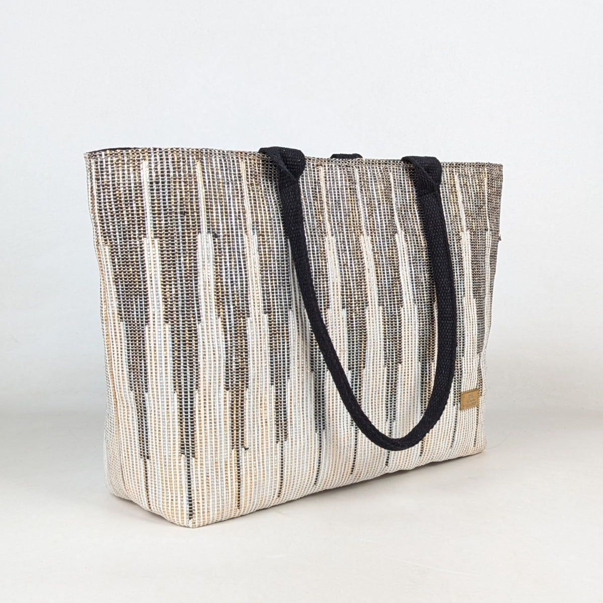 Upcycled Handcrafted Designer Office Tote (OTD0326-012) PS_W