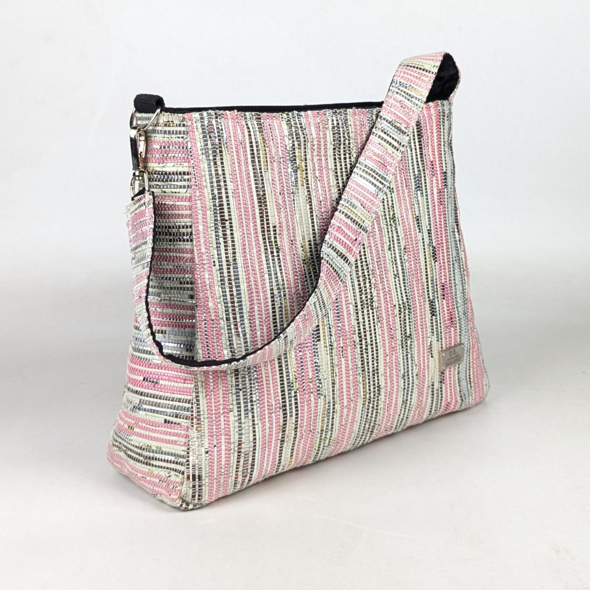 Upcycled Handcrafted Trapeze Tote (TT0426-010) PS_W