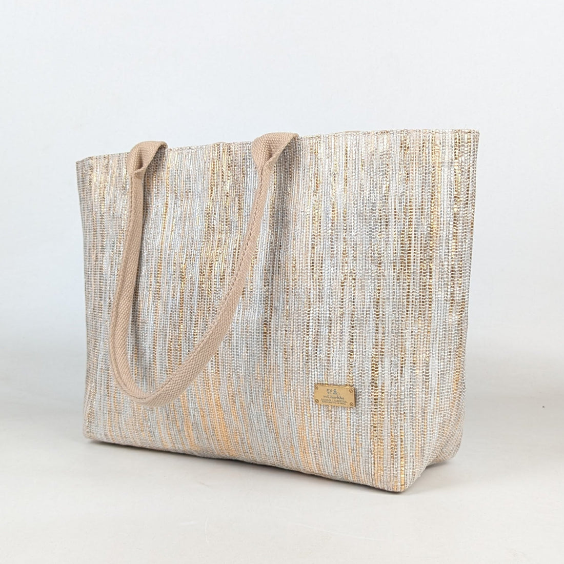 Upcycled Handcrafted Office Tote (OT0426-002) PS_W