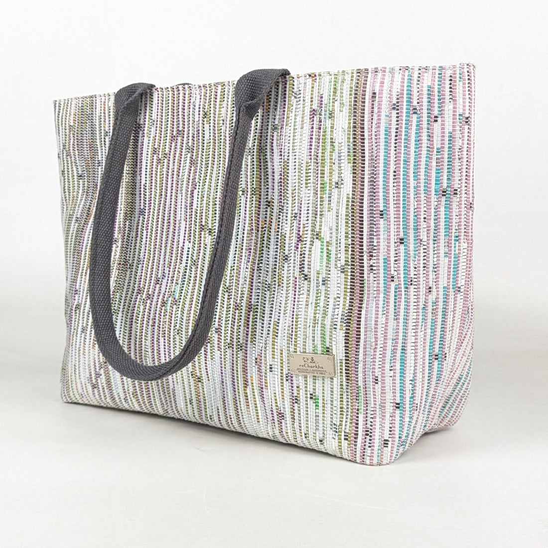 Upcycled Handcrafted Office Tote (OT0426-004) PS_W