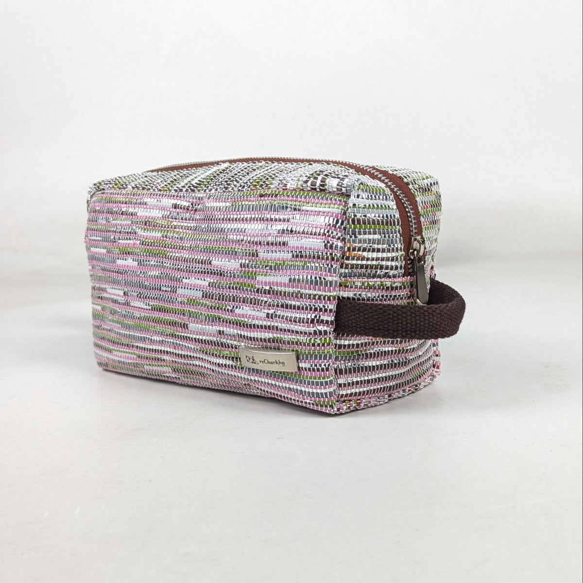 Upcycled Handcrafted Travel Pouch (TK0426-001) PS_W