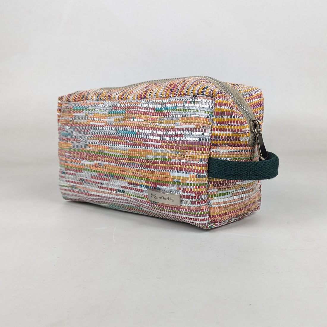 Upcycled Handcrafed Travel Pouch (TK0426-010) PS_W