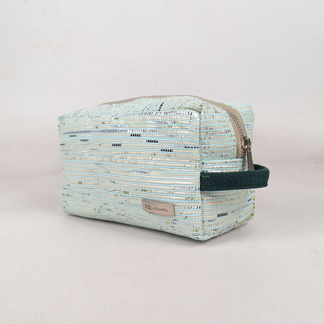Upcycled Handcrafed Travel Pouch (TK0426-012) PS_W