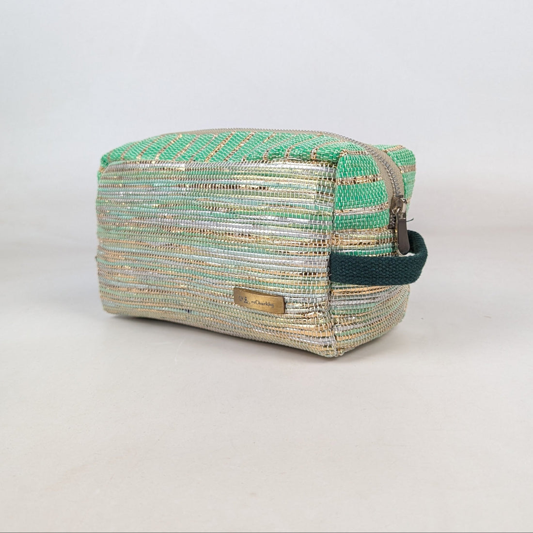 Upcycled Handcrafed Travel Pouch (TK0426-016) PS_W