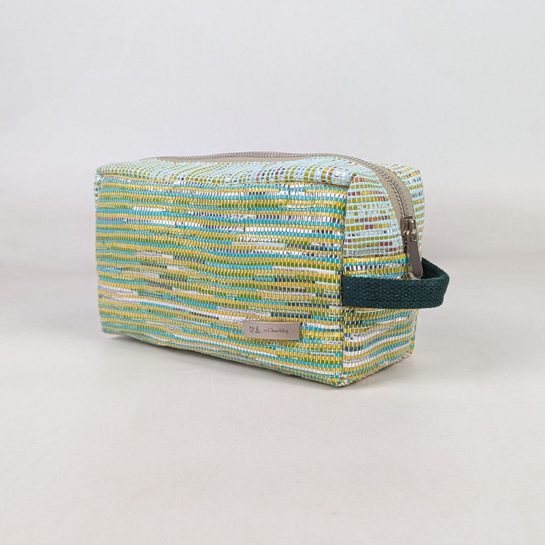 Upcycled Handcrafed Travel Pouch (TK0426-005) PS_W