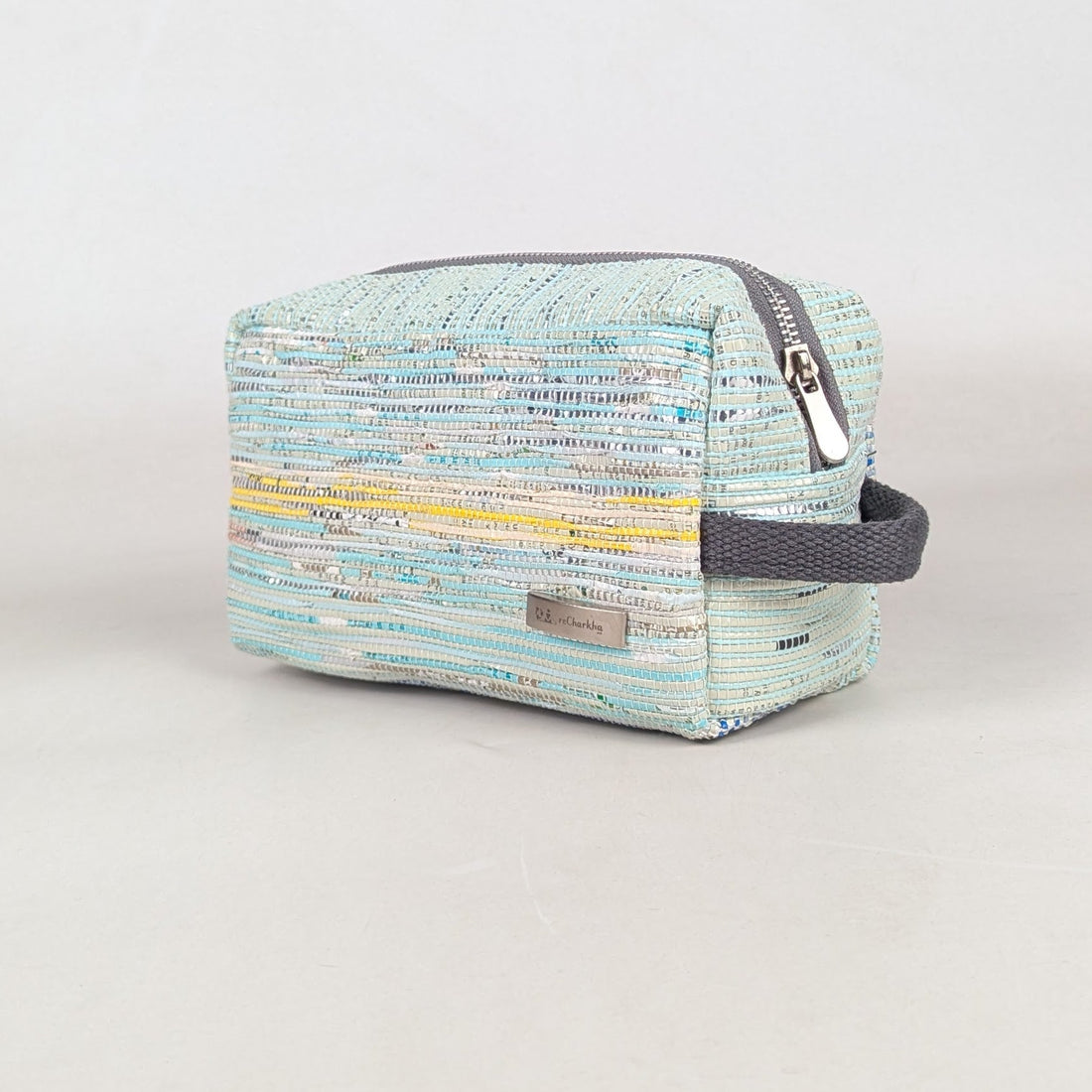 Upcycled Handcrafed Travel Pouch (TK0426-018) PS_W
