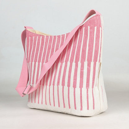 Upcycled Handcrafted Designer Eclipse Jhola Tote (EJD0426-002) PS_W