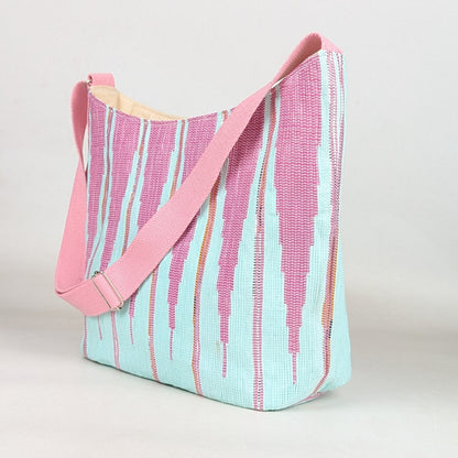 Upcycled Handcrafted Designer Eclipse Jhola Tote (EJD0426-010) PS_W