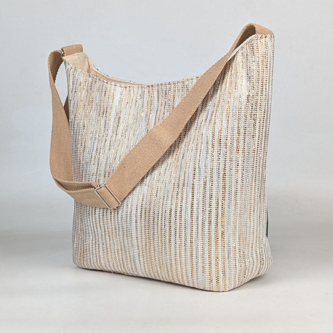 Upcycled Handcrafted Eclipse Jhola Tote (EJ0426-002) PS_W