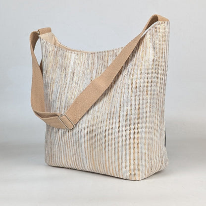 Upcycled Handcrafted Eclipse Jhola Tote (EJ0426-002) PS_W